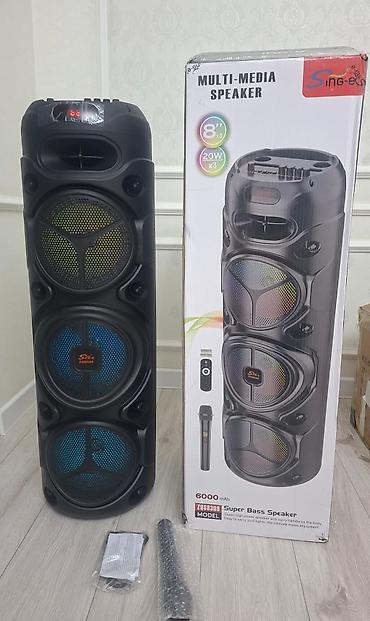 Продаю дешево новые портативные акустические колонки Sing-en