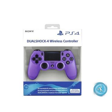 PS4 (Sony PlayStation 4): Dualshock electric purple (реплика) использовали пару месяцев коробка