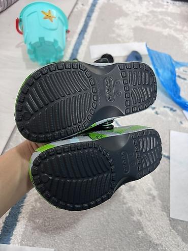 Детская обувь: Детские сабо Crocs C8 (стелька ~15,5–16 см). - Оригинальный дизайн с — 2