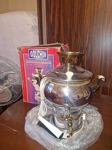 caydan dəsti: Yenidir islenmeyib.son qiymet 50. Golchin qazlı samovar - — 1