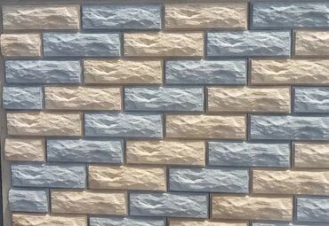 Dekorativ daşlar: Dekorativ fasad və daxili divar daş panelləri - Material: Beton — 9