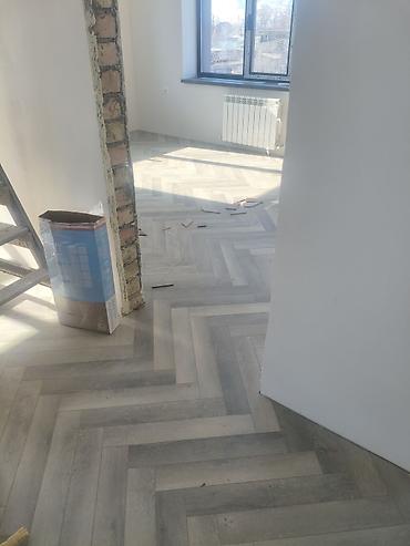 construction work: Укладка пола, Монтаж напольных плинтусов, Стяжка пола | Ковролин, Ламинат, Паркет Больше 6 лет опыта — 5