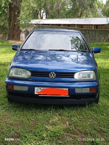нанос машина: Volkswagen Golf: 1995 г., 1.6 л, Механика, Бензин, Хэтчбэк