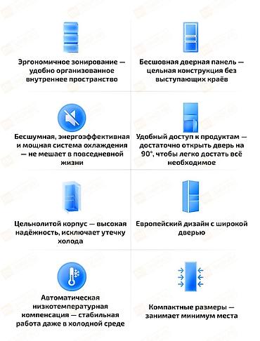 холодильник xiaomi: Холодильник Xiaomi, Новый, Трехкамерный, No frost, 52 * 180 * 58 — 5