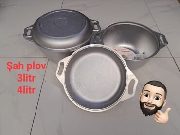 Qazanlar: Qazan, rəng - Gümüşü, Çuqun, 5-dən çox l, Kukmara, Rusiya -da lalafo.az — 5 Qazanlar: Qazan, rəng - Gümüşü, Çuqun, 5-dən çox l, Kukmara, Rusiya — 5