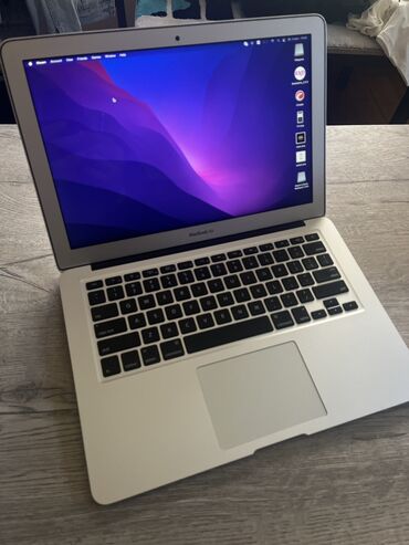 macbook air m2 16: Ноутбук, Apple, 8 ГБ ОЭТ, Intel Core i7, Колдонулган, Жумуш, окуу үчүн, эс тутум SSD