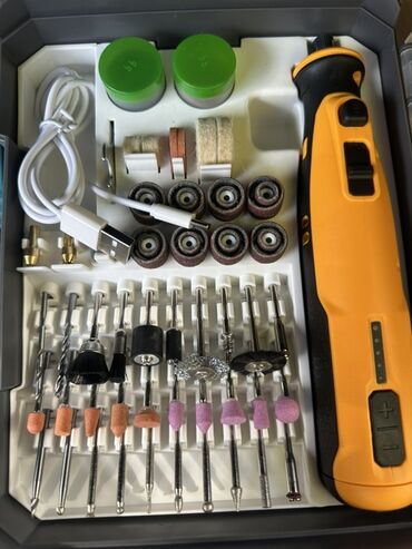 полированный: Аккумуляторный ротационный инструмент 8V (Cordless Rotary Tool) в