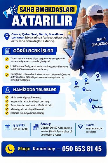 qubada is: 📢 SAHƏ ƏMƏKDAŞLARI AXTARILIR Gəncə, Quba, Şəki, Bərdə, Masallı və — 1