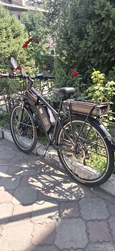 обмен авто на участок бишкек: Электровелосипед 1000w 48v 3шт Акб по 22ачч каждый хватает 35км