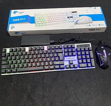 Аксессуары для ПК: Игровой комплект L-Shark T350: клавиатура + мышь - Полноразмерная — 5