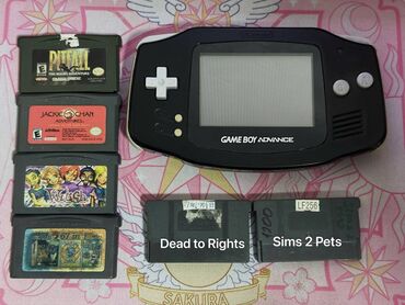 Ретро консоли: Game Boy Advanced рабочий + картриджи Единственный минус - отсутствие