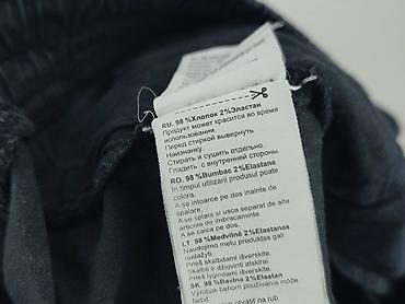 czarne cargo pull and bear: Big Star, Spodnie dresowe dla mężczyzn, rozmiar L — 5