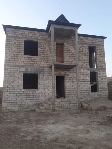 продажа недвижимости в баку: 2 MƏRTƏBƏLİ KEYFİYƏTLİ TİKİLİ! Gördüyünüz iki mərtəbəli bu evi özüm