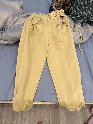Брюки, Bershka, S, цвет - Бежевый — 2