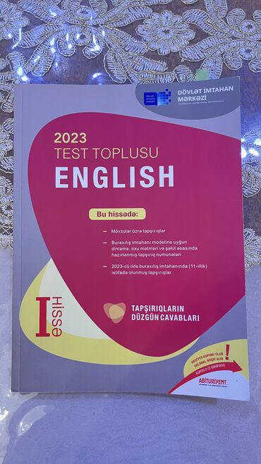 ingilis dili test toplusu 2 ci hisse pdf 2020: İngilis Dili Test Toplusu 2023-cü il I hissə Digər fənlərdə var İçi