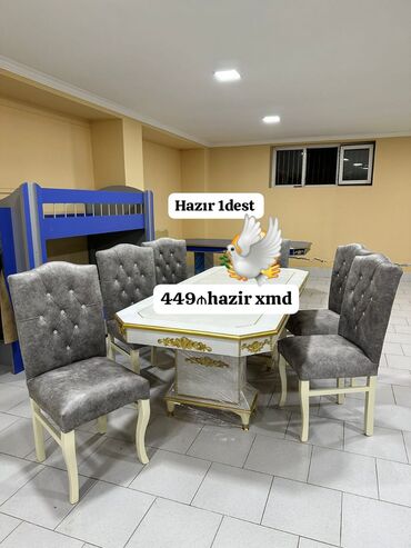 Masa və oturacaq dəstləri: Masa desti yeni