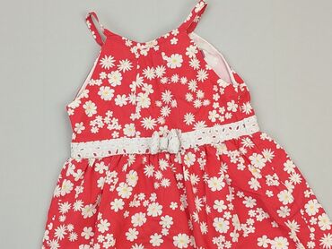dopasowana sukienka na ramiaczkach: Dress, 5-6 years, 110-116 cm, condition - Good