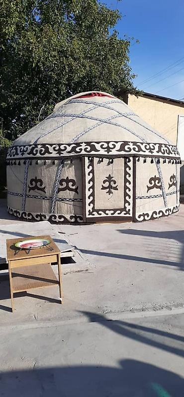 Аренда юрт: Аренда юрты, Каркас Деревянный, 85 баш, С полом, Стулья, Казан — 3