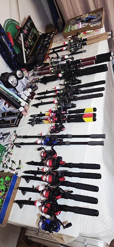 Охота и рыбалка: Продаю удочки новые в сборе готовые от 2.1 метра и выше. распродажа — 1