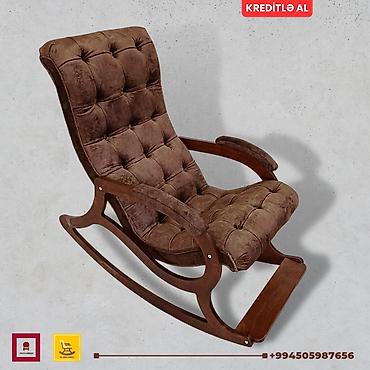 Kreslolar: Yeni, Kreslo-kaçalka, Parça, Kredit var, Şəhərdaxili pulsuz çatdırılma — 4