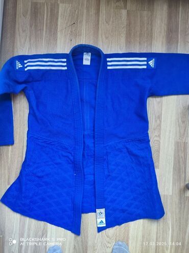 Спортивные костюмы: Мужской спортивный костюм, M (EU 38), Adidas, Б/у, цвет - Синий, Самовывоз, Платная доставка