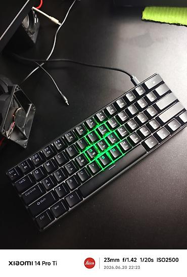 34: Klaviatura mavi switch 2gün işlənib yoxladım xoşlamadım deyə satıram - — 2