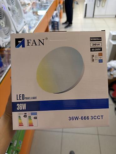 panel: Светодиодный потолочный светильник FAN LED Panel Light 36W (модель — 1