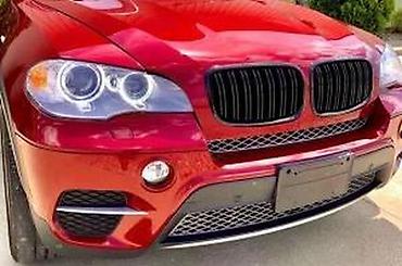 Auto delovi, gume i tjuning: Prednja maska bubrezi Bmw X5 e70, X6 e71 M look. Prednja maska resetka — 12