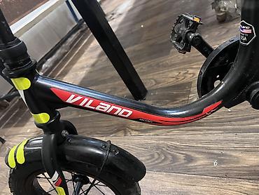 Velosipedlər: İşlənmiş İki təkərli Uşaq velosipedi Vilano, 12", sürətlərin sayı: 1, Ünvandan götürmə — 4