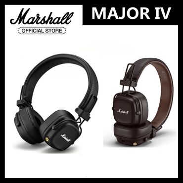 наушники marshall major ii bluetooth brown: Наушники Marshall Major 4 - истинное воплощение звукового магнетизма