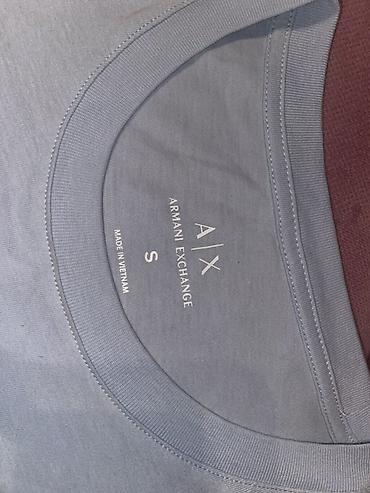 armani excange: Original Armani Exchange (A|X) qadın T‑shirt - Model: A|X logo çaplı — 2
