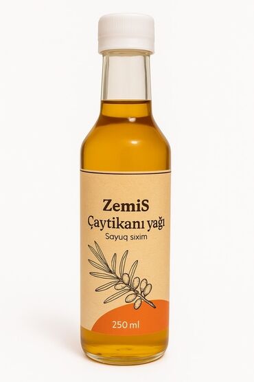 Bitki yağı: Kətan yağı, 0,3 l — 4