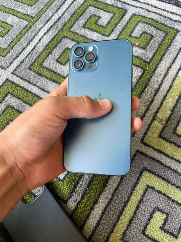 скупка компьютеров ноутбуков телевизоров телефонов бишкек фото: IPhone 12 Pro Max, 128 ГБ, Pacific Blue, 87 %