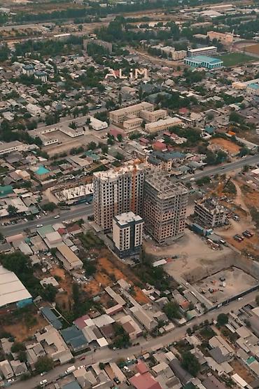 медина: 1 комната, 45 м², Аламедин-1 мкр Элитка, 12 этаж, ПСО (под самоотделку) — 4
