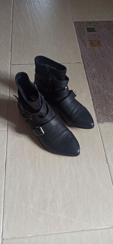 обувь экко: Сапоги, 38, цвет - Черный