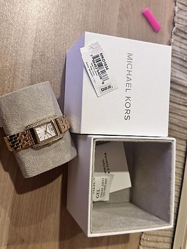 saat michael kors: Yeni, Qol saatı, Michael Kors, rəng - Qızılı — 6