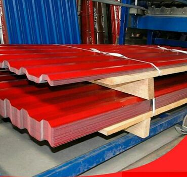 Çerepitsa: Metal dam örtükləri, rəng - Qırmızı, Pulsuz çatdırılma, Zəmanətli, Kredit var — 11