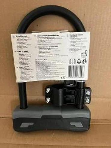 Dodaci za bicikl: Crivit D-Bar Bike Lock – U-brava za bicikl - Masivna D/U konstrukcija — 12