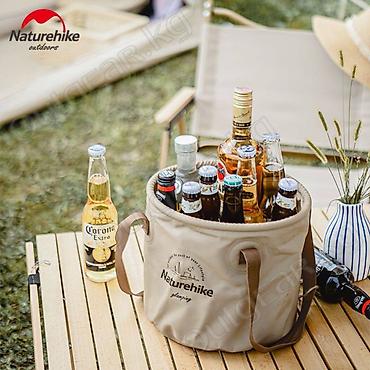 buck: 🟠 Ведро складное Naturehike Round bucket 10L, 20L 🟠 ⠀ Ведро складное - — 8