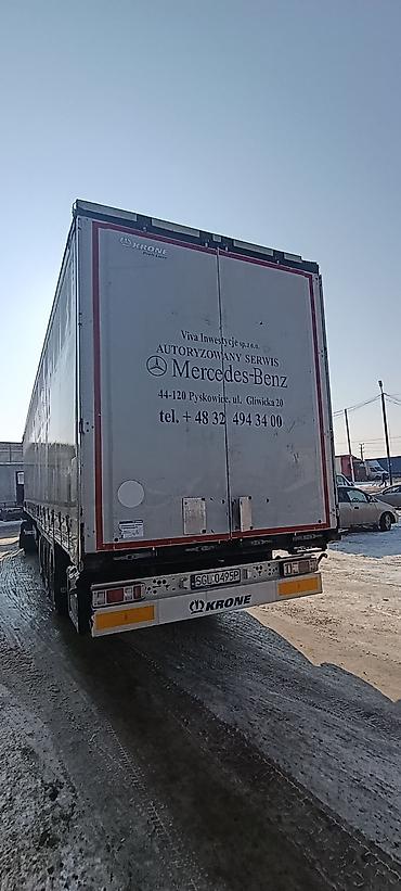 Прицепы и полуприцепы: Прицеп, Krone, Шторный, Б/у — 6