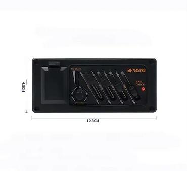 Pojačala i prijemnici: PIEZO OZVUKA EQ-7545R PRO ZA GITARU BESPLATNA DOSTAVA | Naj više — 2