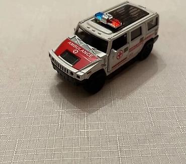 oyuncaq kamaz type 1: Uşaq oyuncağı – Ambulans SUV maşın - Korpus: metal və plastik — 1