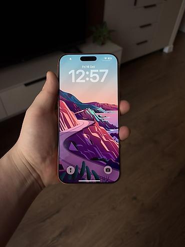 iphone 22: IPhone 17 Pro Max, Б/у, 1 ТБ, Оранжевый, Кабель, Коробка, 100 % — 2