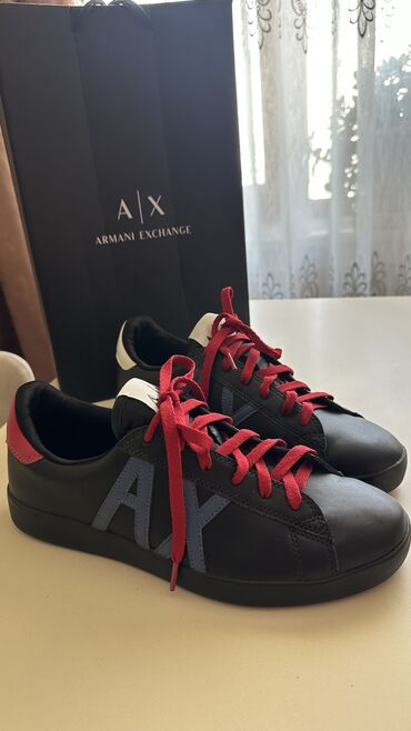 eqa shoes qara qarayev: Armani Exchange kişi ayaqqabısı, hədiyyə alınıb bir dəfə geyinilib
