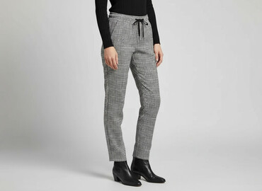 Women's Pants: Bershka, Spodnie materiałowe damskie, rozmiar XS
