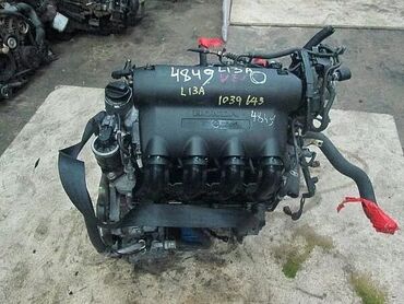 Крылья и комплектующие: Бензиновый мотор Honda 2003 г., 1.3 л, Б/у, Оригинал, Япония