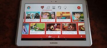 Apple iPad: Samsung Tab 10 GT-P5100 Böyük Ekran (10.0) Uşaglar üçün Youtube