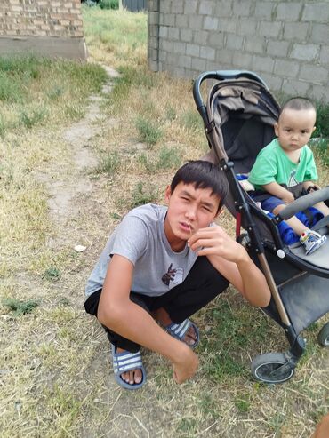современные коляски для новорожденных: Балдар арабасы, түсү - Кара