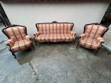 Stilske garniture: Stilska garnitura - EXTRA STANJE Trosed i dve fotelje 🛋️ Garnitura — 2