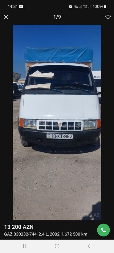 QAZ: QAZ GAZel 3302: 2.4 l | 2002 il 67008899 km Van body type